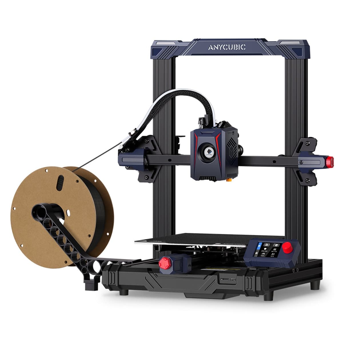 Anycubic Kobra 2 Neo с установленной катушкой филамента