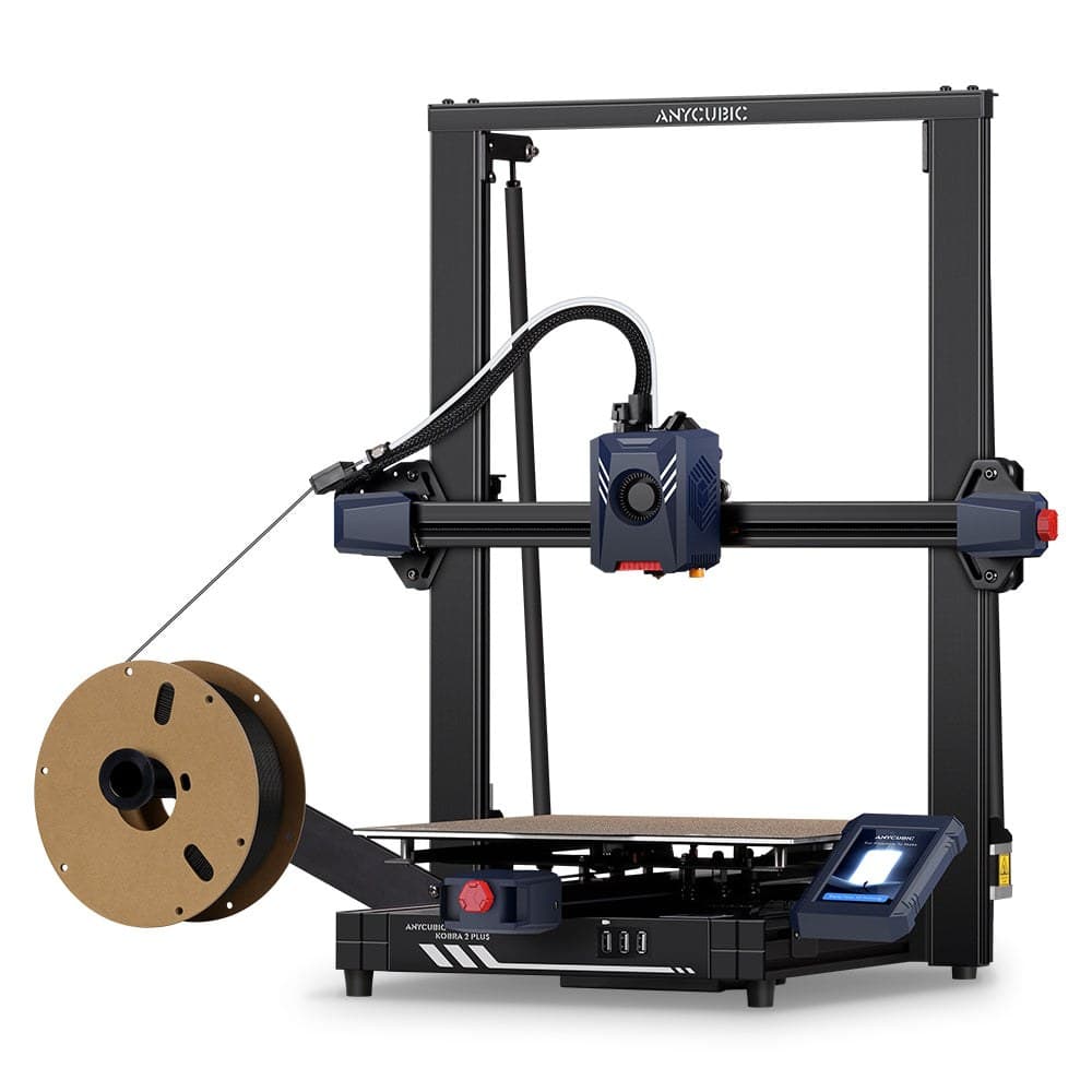 Anycubic Kobra 2 Plus с катушкой филамента на держателе