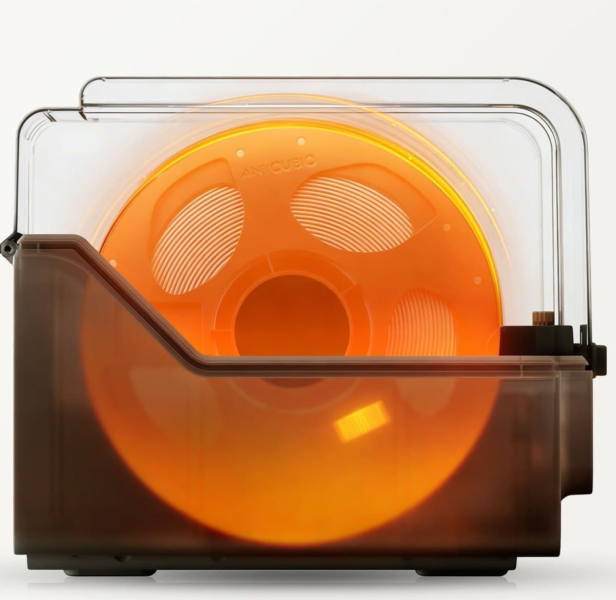 Система Anycubic ACE 2 Pro сушит катушку филамента во время печати