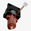 Керамический нагревательный блок хотэнда Creality K1 с проводами датчика