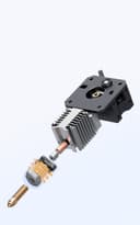 Экструдер Sprite и хотэнд Creality Ender-3 V3 KE с керамическим нагревателем в разборе