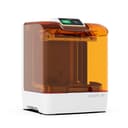 Фотополимерный 3D-принтер Creality HALOT-X1 с оранжевой крышкой и экраном сверху