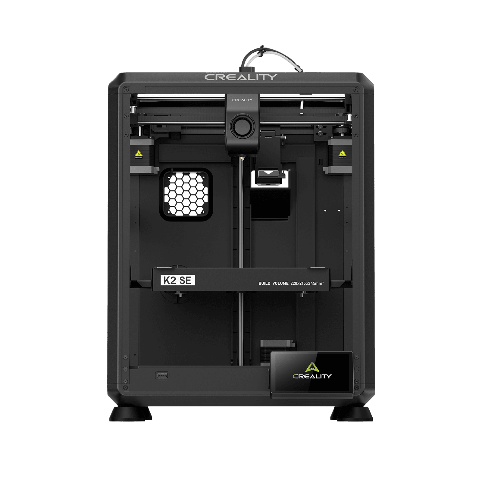 Creality K2 SE Combo, вид на принтер спереди