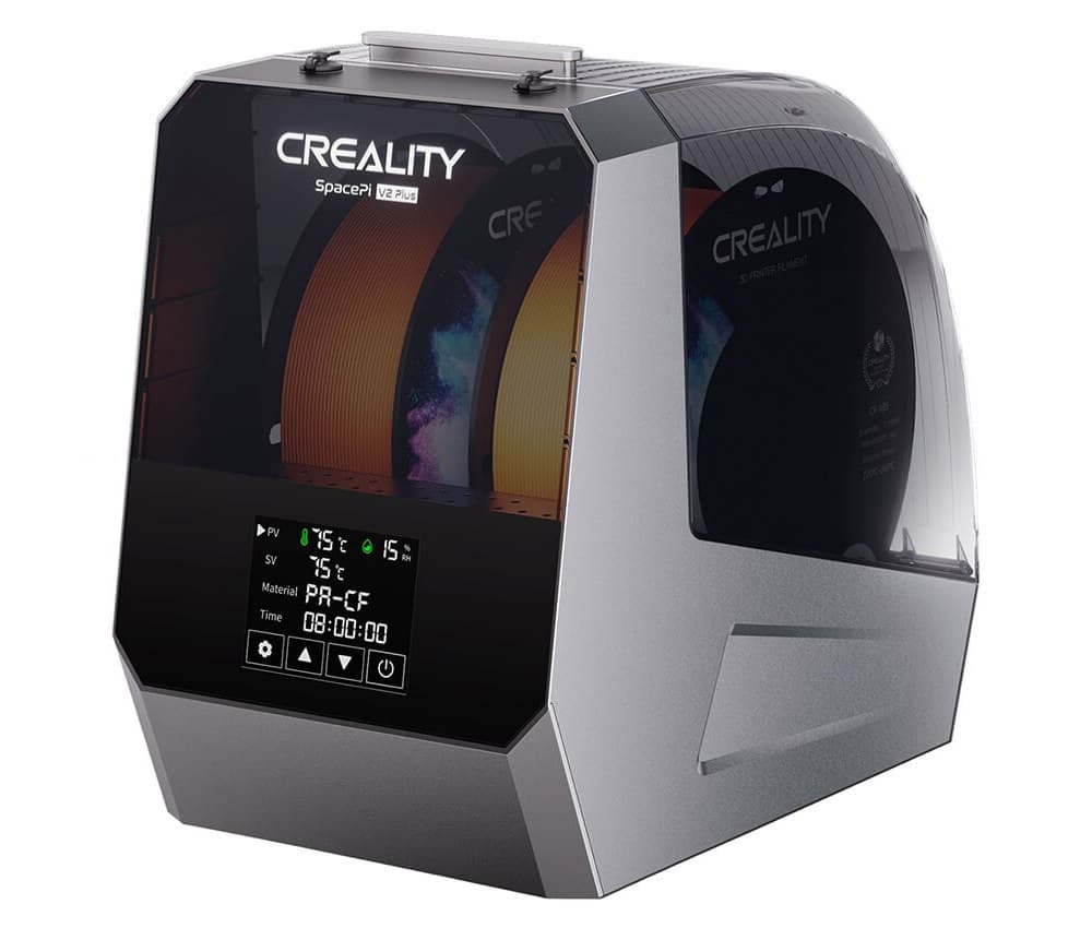 Creality Space Pi Plus V2 с двумя катушками филамента в камере