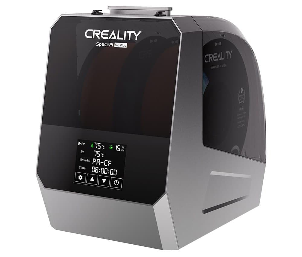 Сушилка филамента Creality Space Pi Plus V2 на две катушки, вид в три четверти