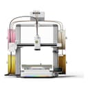 3D-принтер Creality SparkX i7 Nano Combo спереди: CFS nano над порталом и четыре катушки по бокам