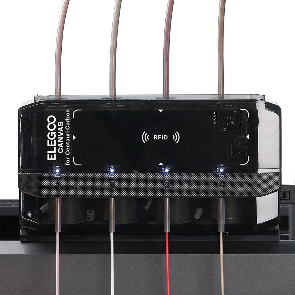 Elegoo CANVAS на принтере: четыре канала подачи и RFID-считыватель