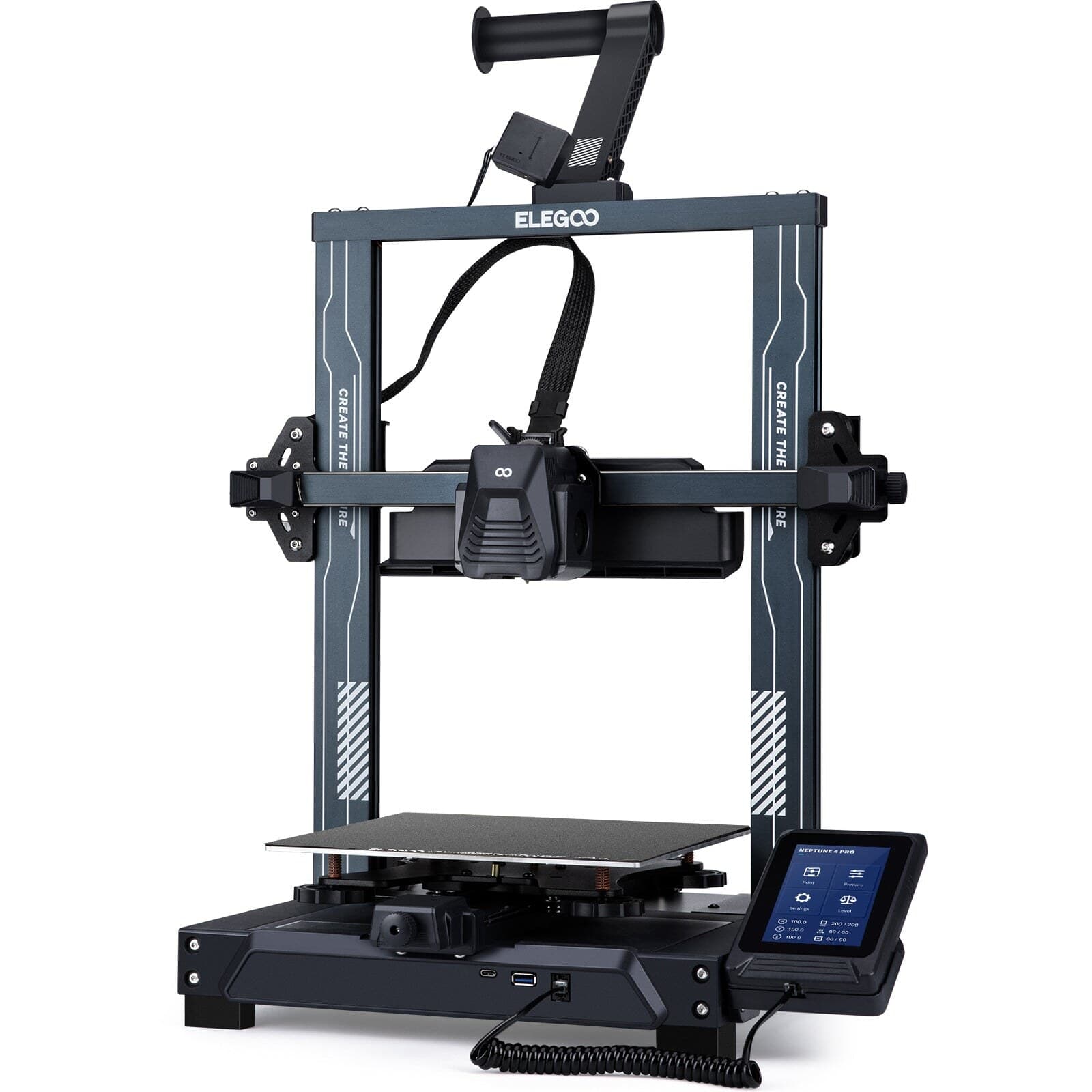 3D-принтер Elegoo Neptune 4 Pro, вид спереди