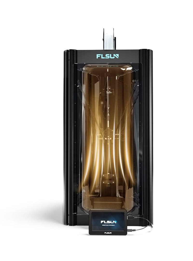 FLSUN V400 в корпусе: закрытая рабочая область сохраняет тепло