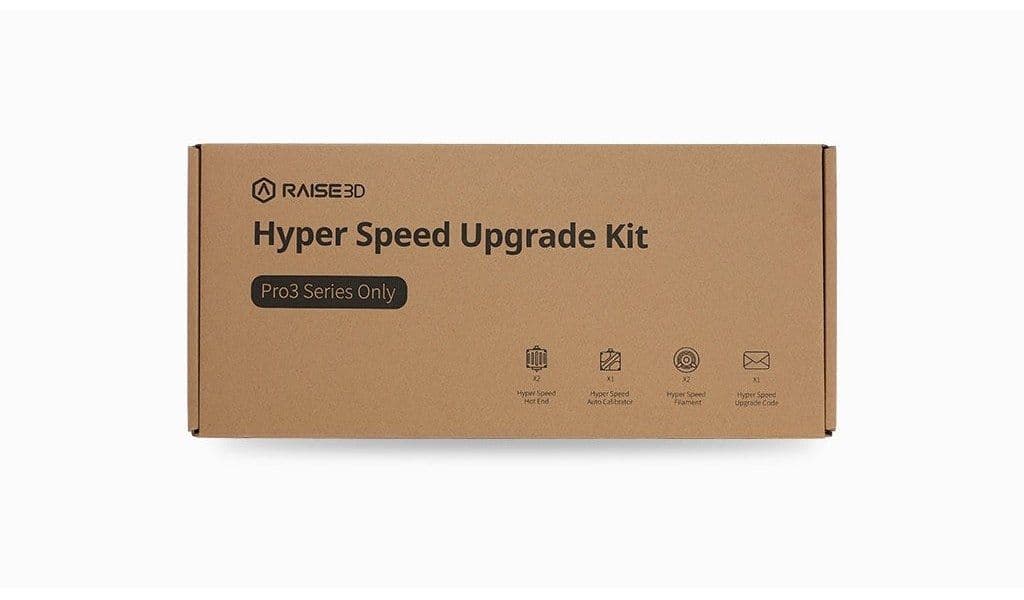 Комплект Raise3D Hyper Speed Upgrade Kit: коробка, два хотэнда, калибратор и катушки Hyper Speed