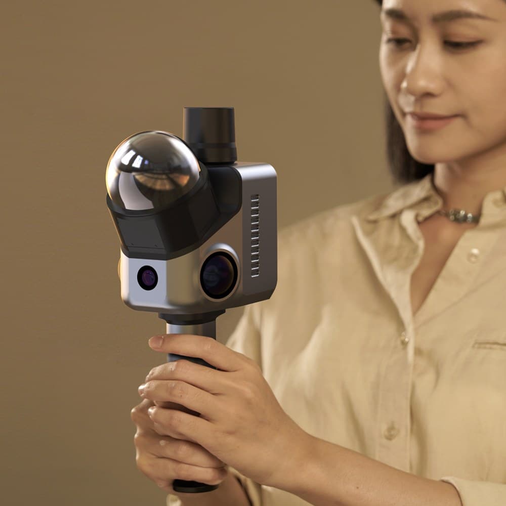 3DMakerpro Hawk в руке: две камеры и купол LiDAR