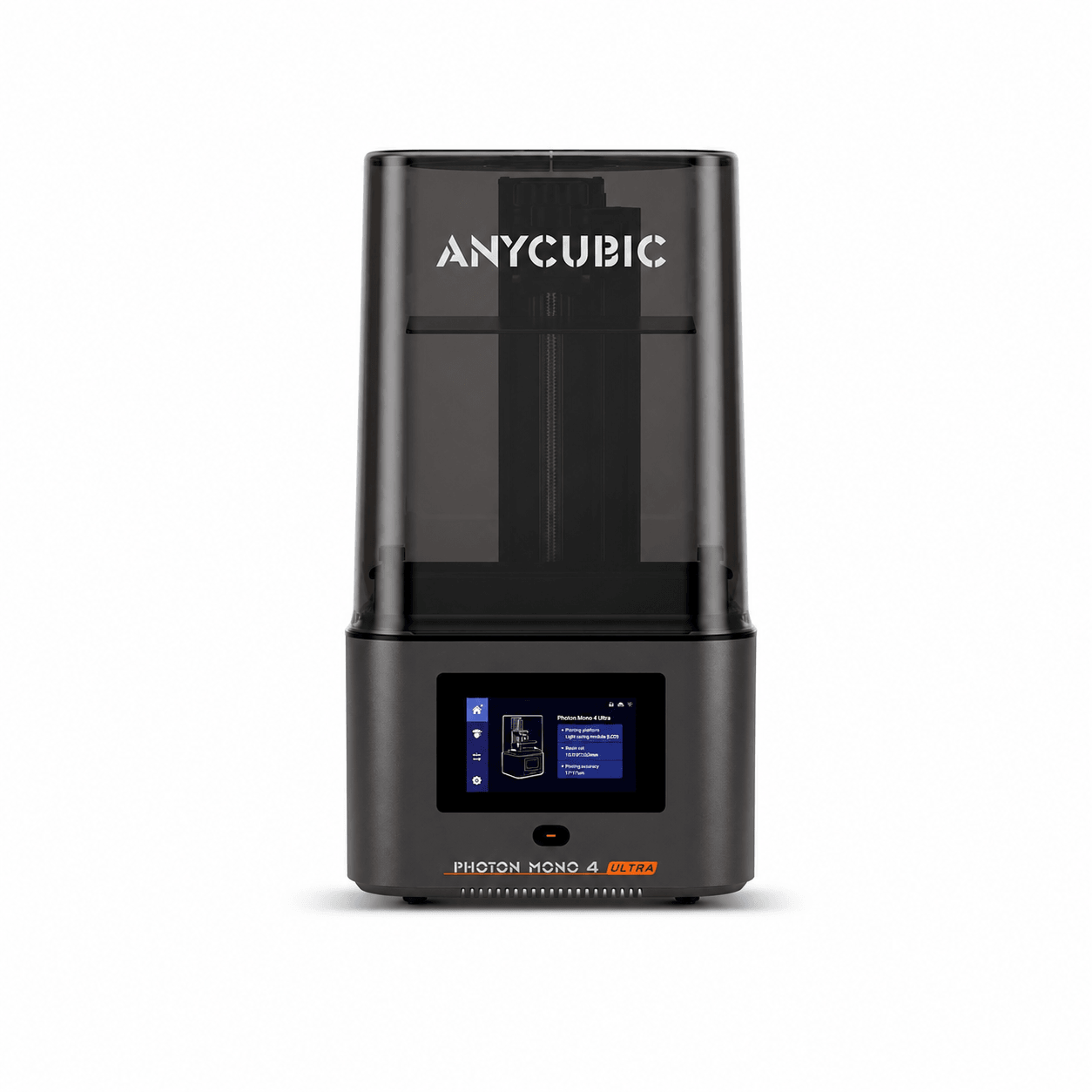 Anycubic Photon Mono 4 Ultra без модели и оверлеев, чистый вид в три четверти