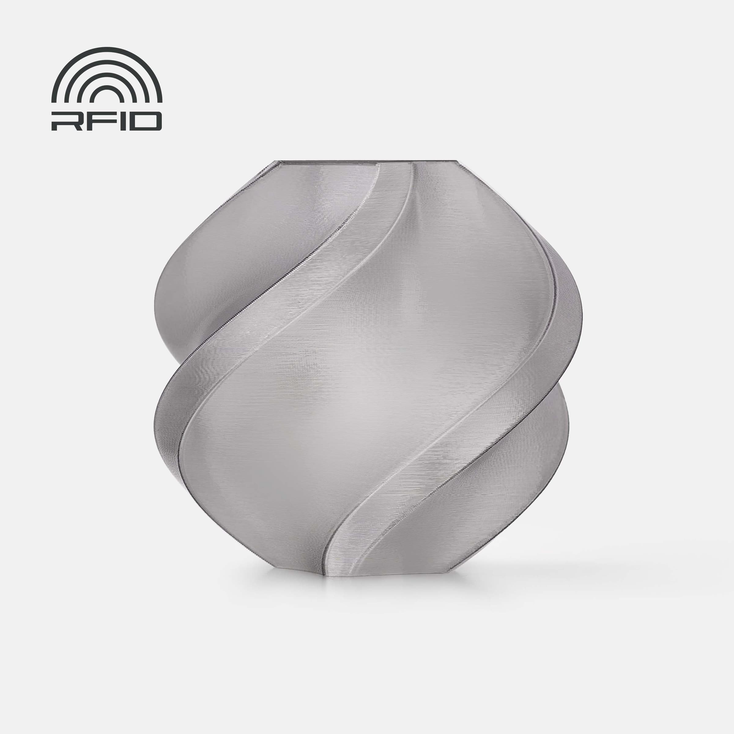 Официальный образец печати Bambu Lab PETG Translucent - Gray (32100)