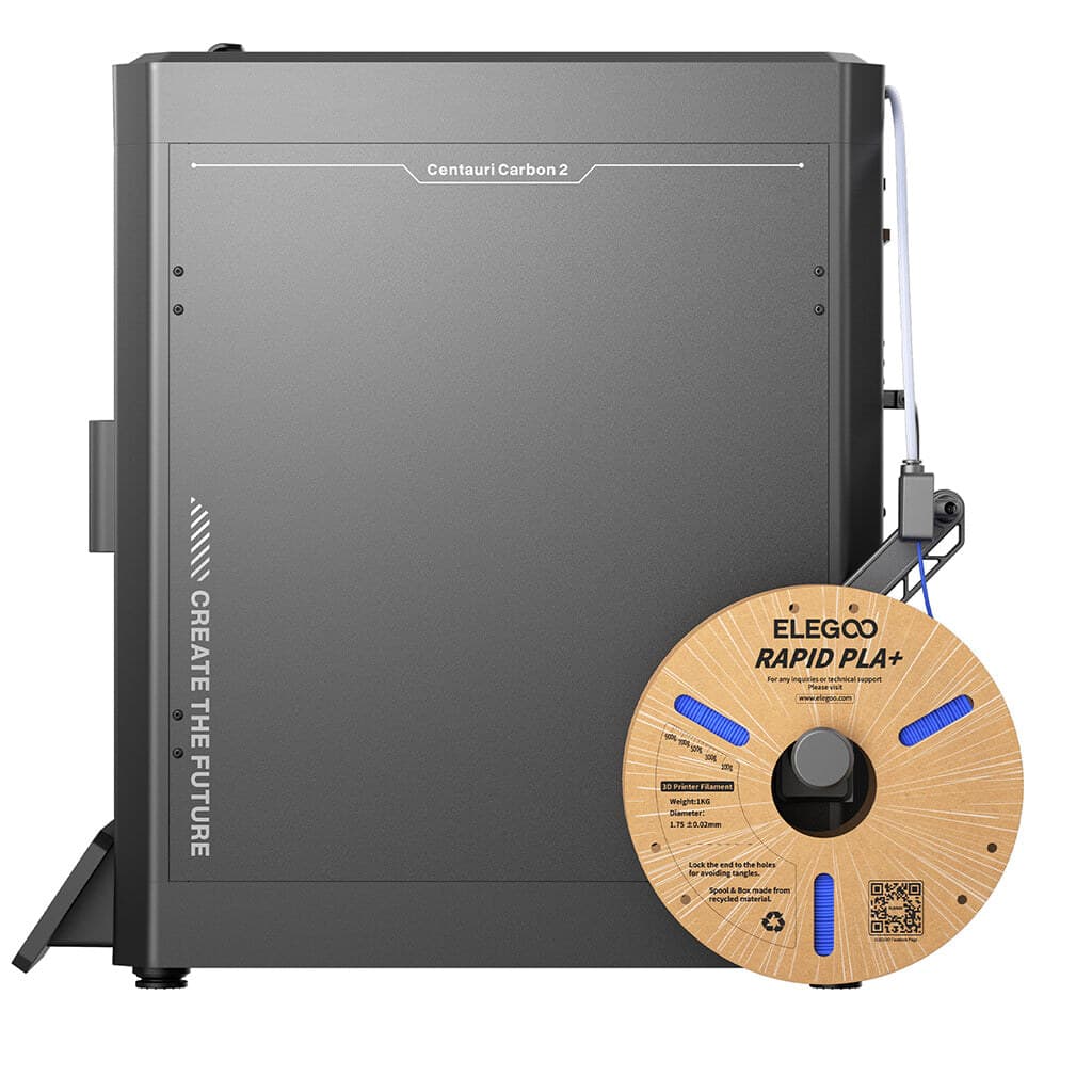 Elegoo Centauri Carbon 2 сбоку с держателем катушки