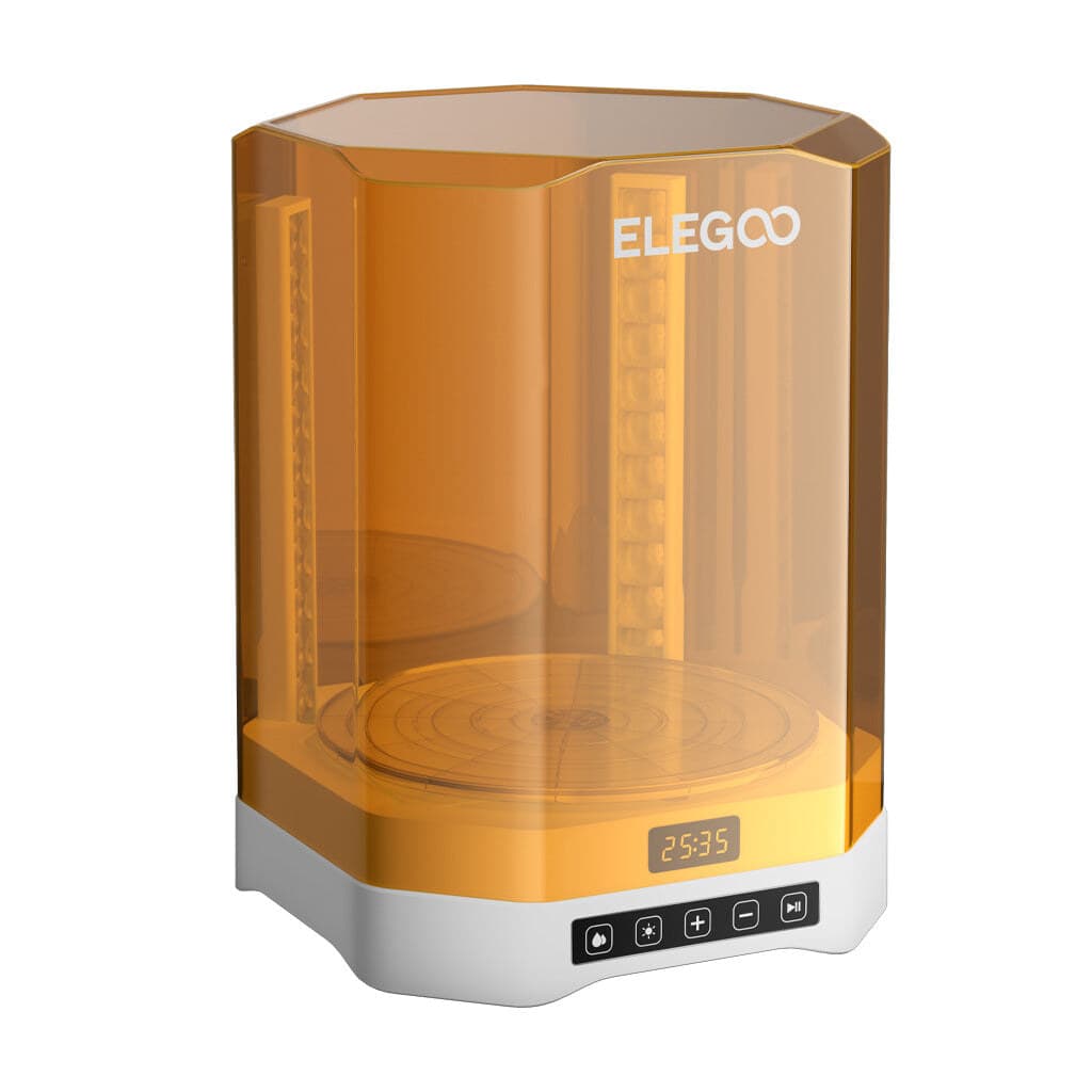 Elegoo Mercury Plus V3.0 в ракурсе, поворотный стол засветки