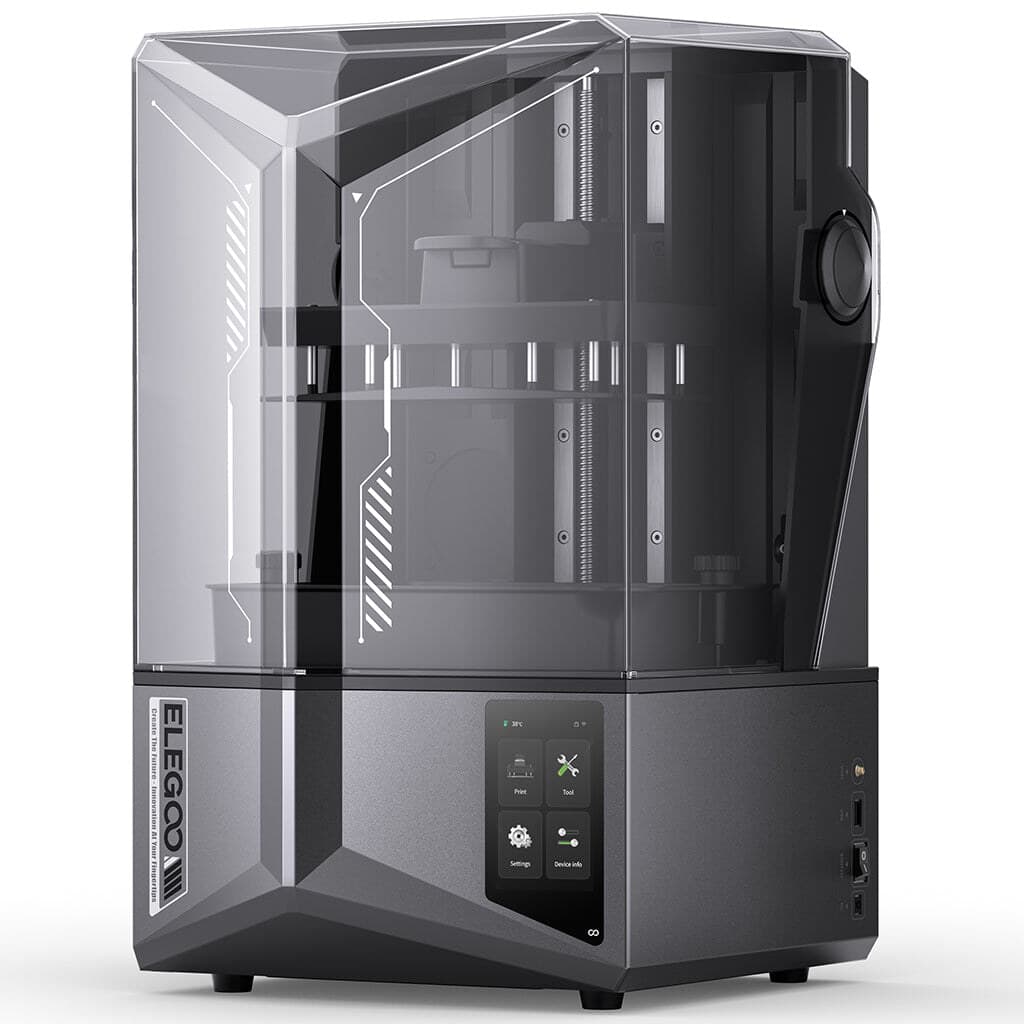 Elegoo Saturn 4 Ultra в ракурсе три четверти