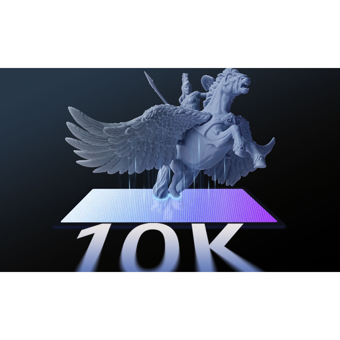 Anycubic Photon Mono 4: детализация 10K на официальном примере